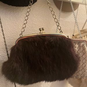 Beautiful vintage fur purse.
